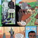 Black Panther: Long Live the King #3 art by Mario DelPennio and Chris O’Halloran.
